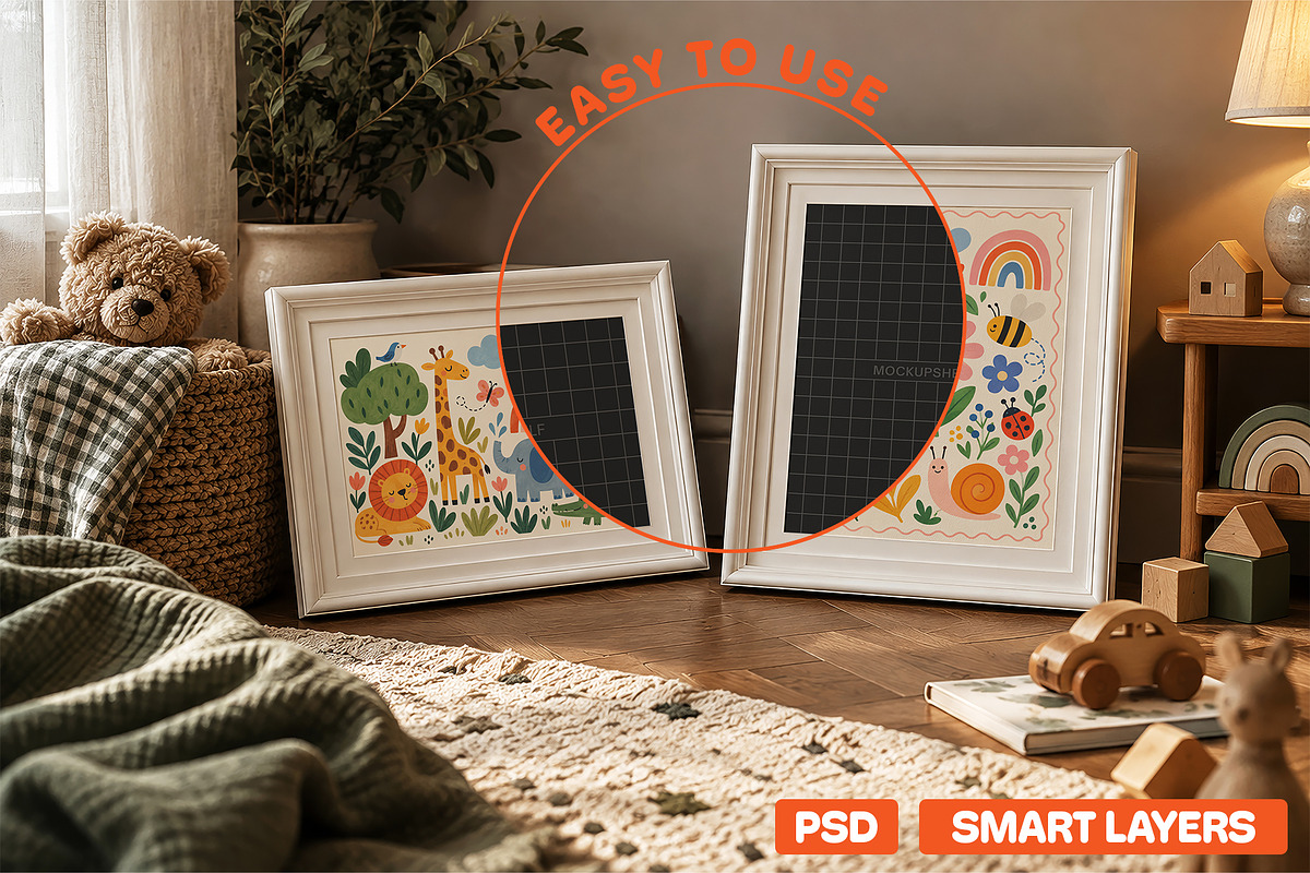 Little Maison - Photo Frame Mockup, a Household Mockup by MockupShelf (Photo 5 of 11)