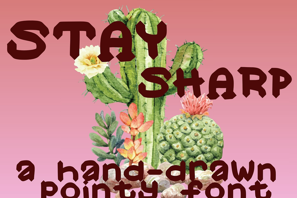 Pointy Serif, a Handwritten Font by Eryn Rose Design (Photo 3 of 18)