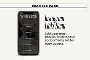 Squarespace - Noir Luxe, a Websites & App Template by Freedom Business Shop (Thumbnail 6 of 10)