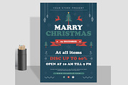 Marry Christmas Poster Layout, a Poster Template by ContestDesign (Thumbnail 2 of 3)