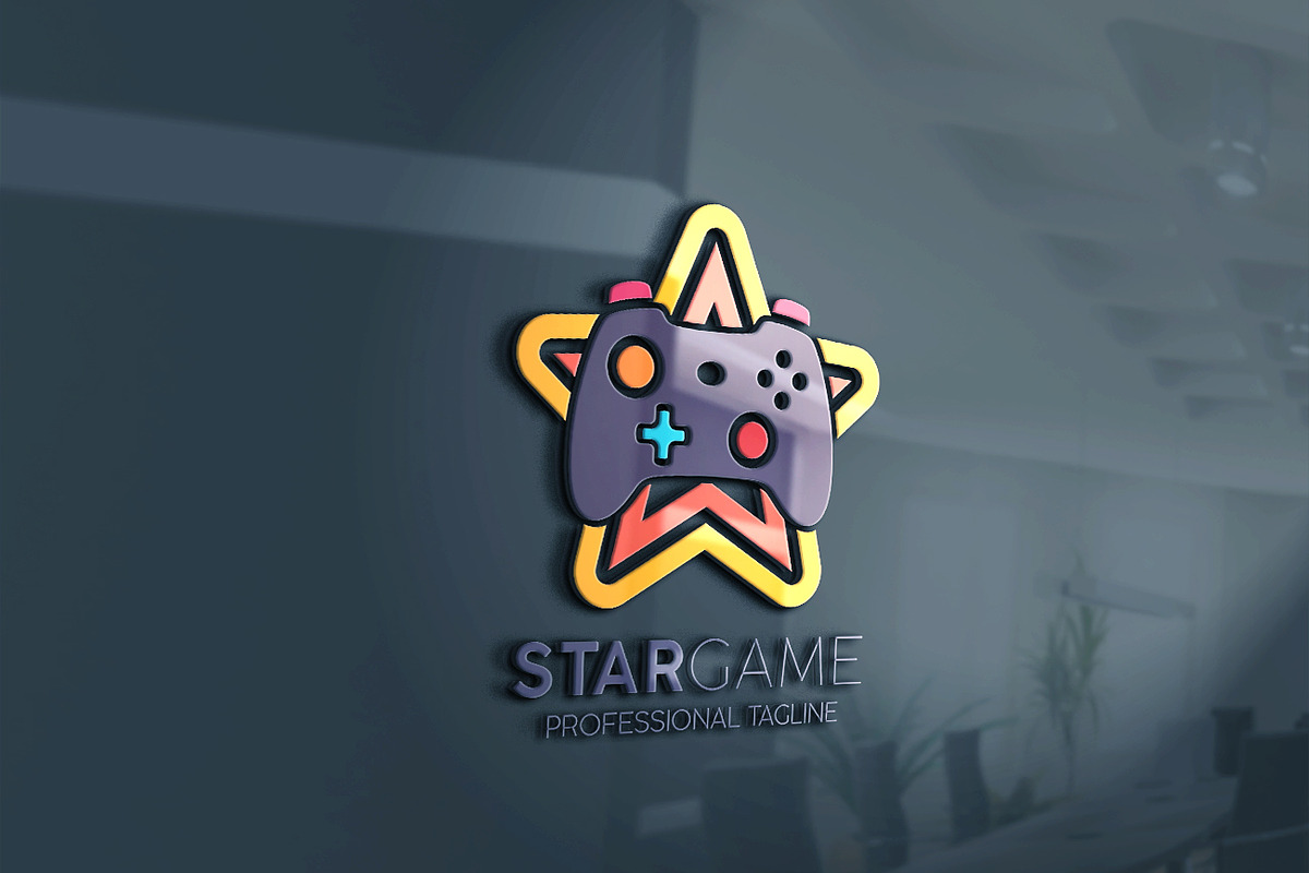 Star Game Logo, a Branding & Logo Template by essegraphic (Photo 2 of 4)