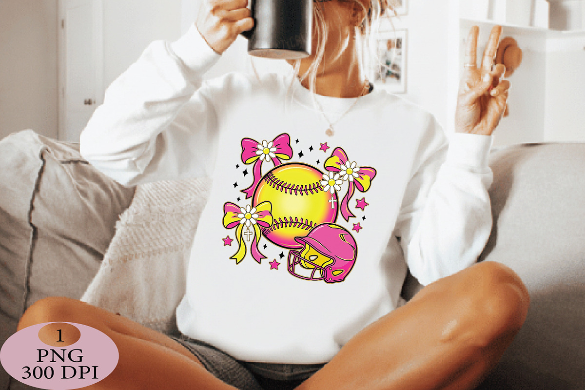 Game Day Softball Png, an Illustration by Daily.Designs (Photo 5 of 5)