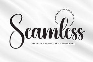 Seamless Script Font