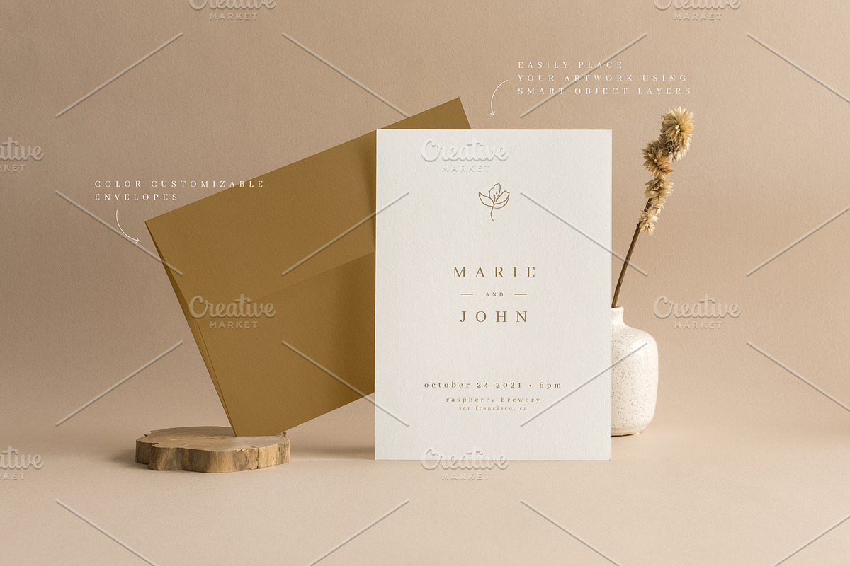 Beige - 5x7 Card Mockup Bundle, a Product Mockup by Salt Color Studio (Photo 2 of 13)