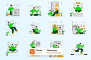 Modern Banking Illustration, an Illustration by orenjidesign (Thumbnail 8 of 8)