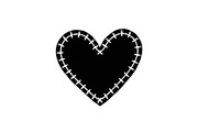 Stitched Heart Silhouette Vector Bun, an Illustration by Designs_River (Thumbnail 20 of 41)