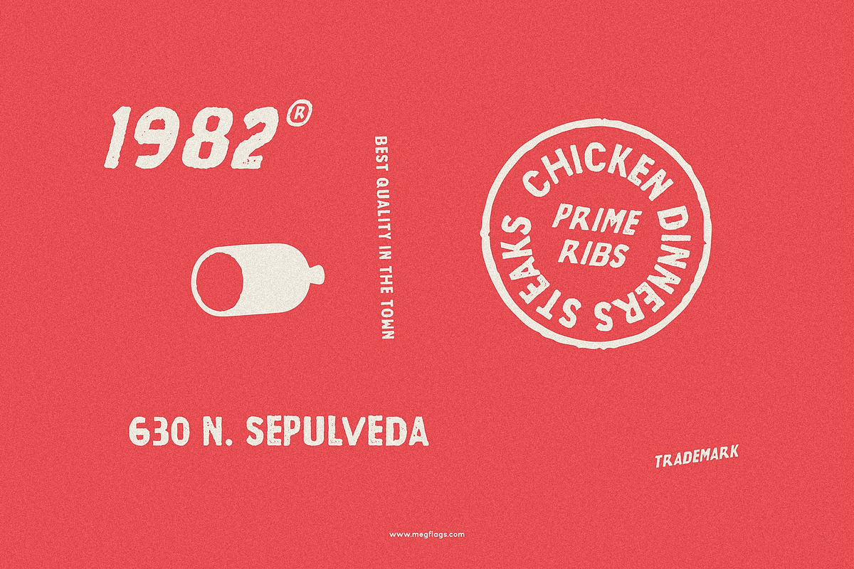 Grissed Typeface, a Font by Megflags (Photo 6 of 9)