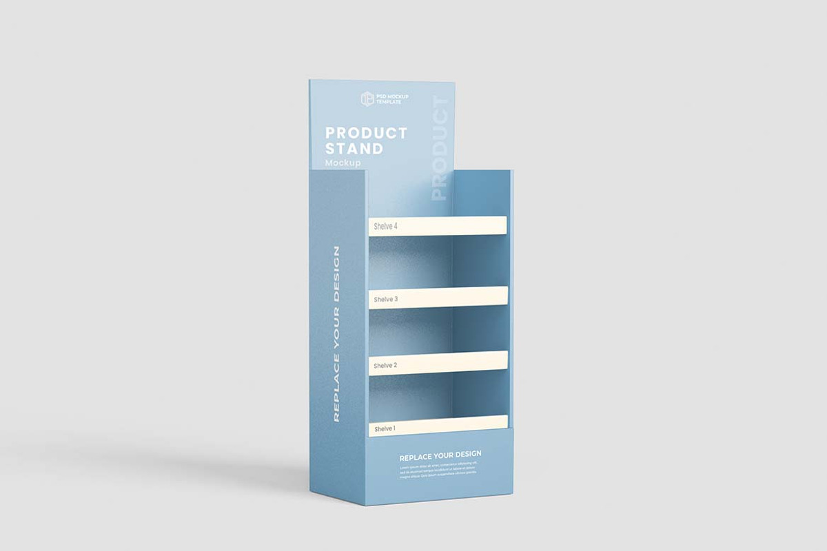 Product Rack Stand Mockup, a Product Mockup by tiyasprabawa (Photo 2 of 4)