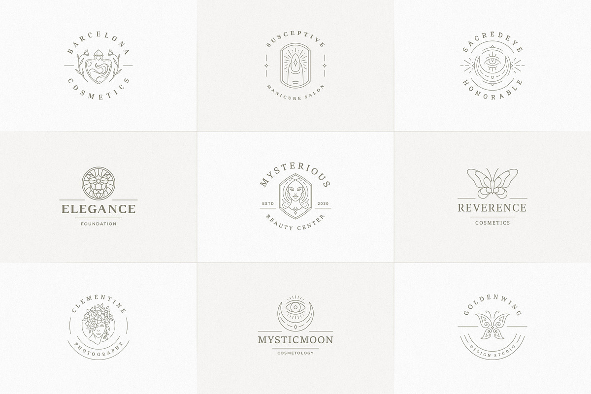 36 Esoteric Logo Templates | Canva, a Branding & Logo Template by Vasya Kobelev (Photo 9 of 10)