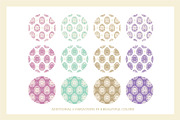 Easter Bunny Eggs Pattern 3 Folk art, a Pattern Graphic by Euonia Meraki (Thumbnail 4 of 9)
