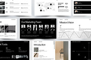 Minimalist Marketing Pitch Deck, a Presentation Template by Pani Temp. (Thumbnail 11 of 14)