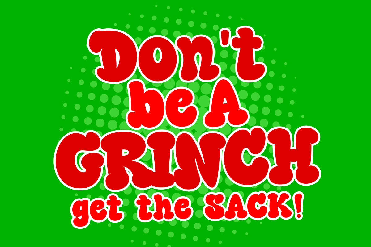 Santa Sack, a Sans Serif Font by BBtypeStudios (Photo 6 of 10)