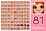 vector BIG avatars SET, a Templates & Theme by WINDmade (Thumbnail 12 of 40)