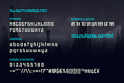 Vasroce - Futuristic Font, a Font by twinstd (Thumbnail 7 of 9)