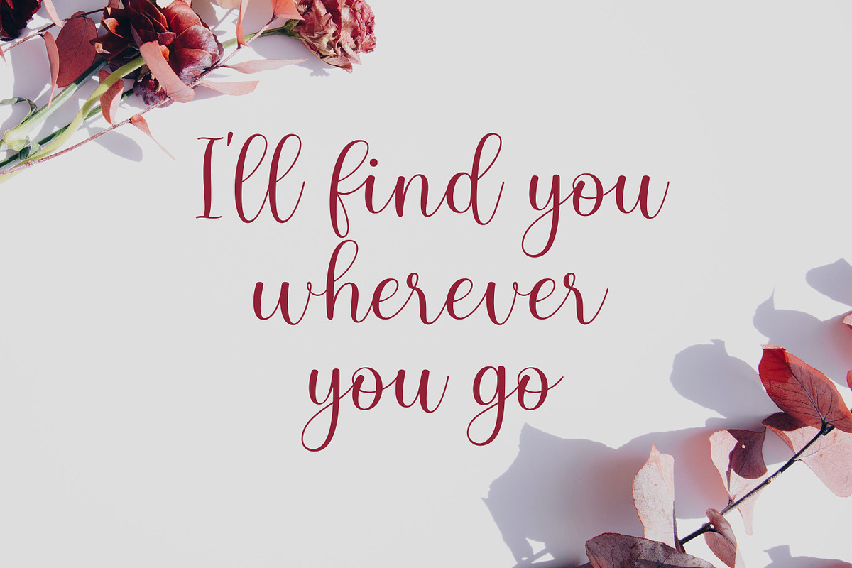 Rosalie, a Script Font by Flawless And Co (Photo 7 of 10)