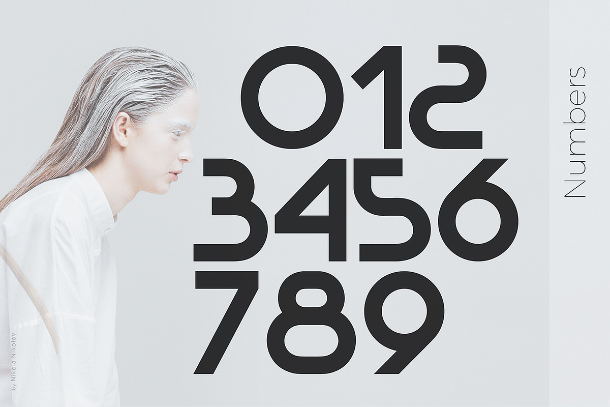Orborn - Round Futuristic Font, a Font by LogoBuy (Photo 9 of 10)