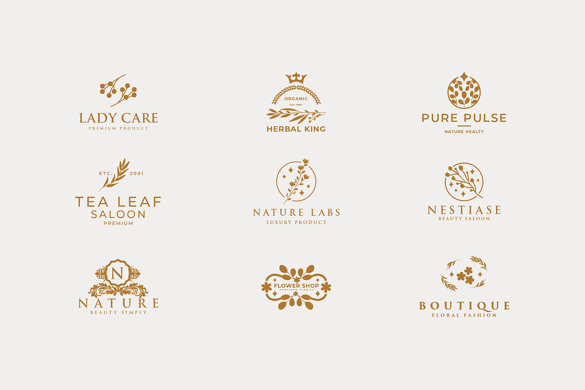 Elegant Feminine Botanical Branding, a Branding & Logo Template by Design_Planet (Photo 6 of 12)