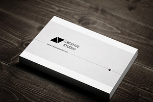 Clean & Flat Business Card