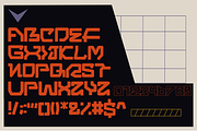 Exsi Font - Futuristic Display Font, a Serif Font by Dm Studio (Thumbnail 4 of 10)
