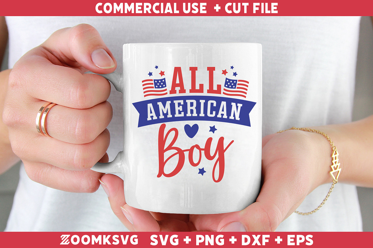 American SVG Bundle, USA SVG Bundle, an Illustration by ZoomkSVG (Photo 10 of 39)