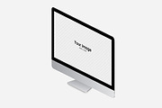 iMac Isometric & Simple Mockups Set, a Mac Mockup by tamiq (Thumbnail 5 of 5)