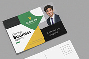 Business Postcard Template Layout, a Business Card Template by MightyDesign (Thumbnail 3 of 7)