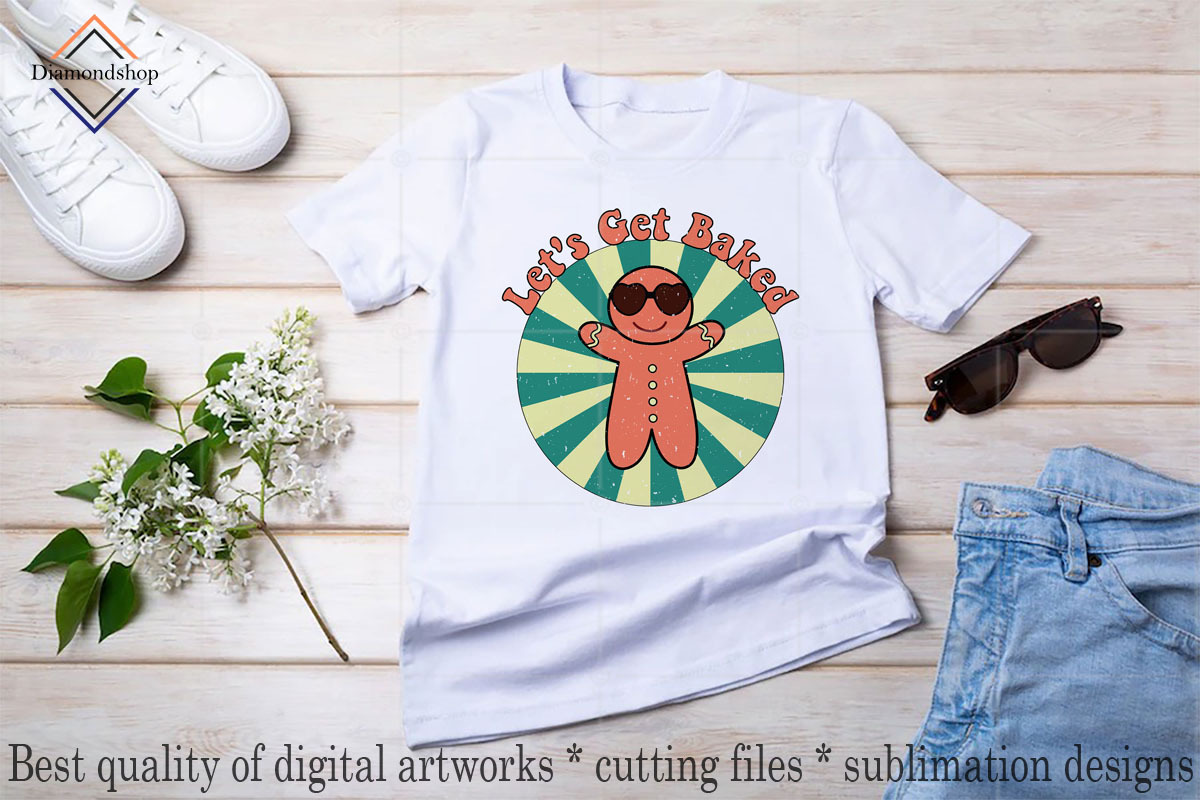 Retro Christmas Sublimation Bundle, a Decorative Illustration by DiamondShop (Photo 6 of 20)