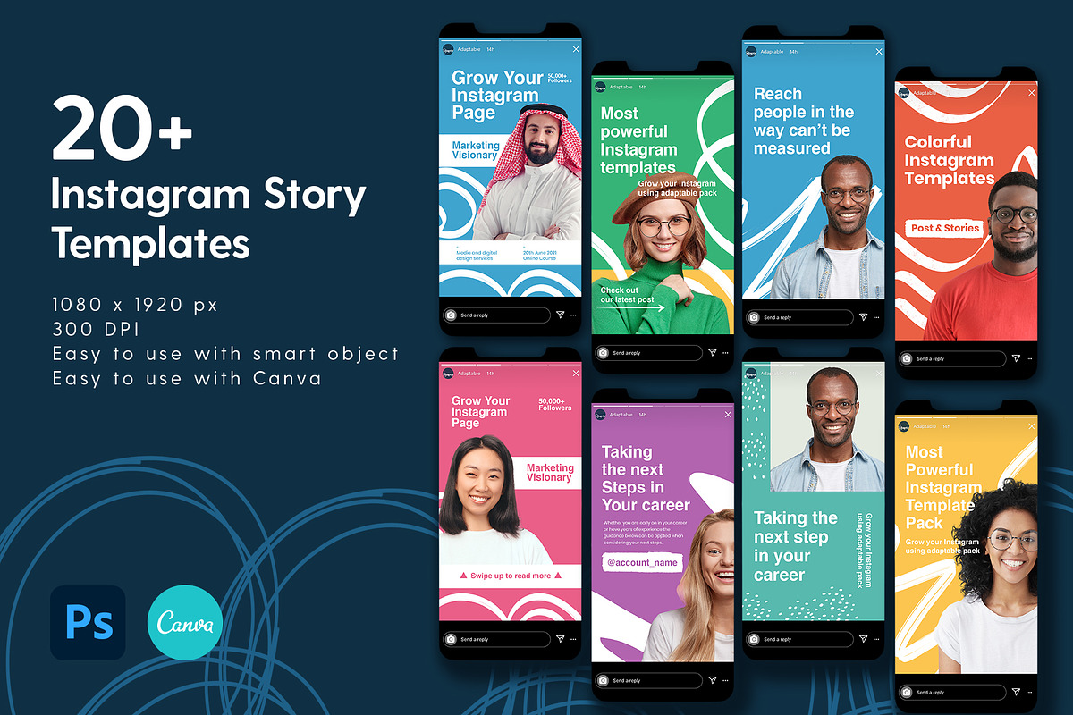 Adaptable- Social media Pack, a Social Media Template by MindMuse (Photo 17 of 22)
