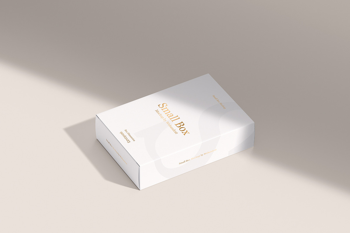 Small Box Mockup, a Packaging Mockup by WebAndCat (Photo 8 of 40)