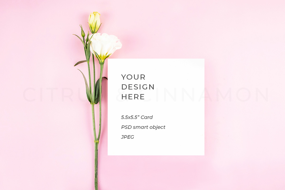 Styled Card & Print Mockup Bundle, a Print Template by Citrus and Cinnamon (Photo 10 of 11)