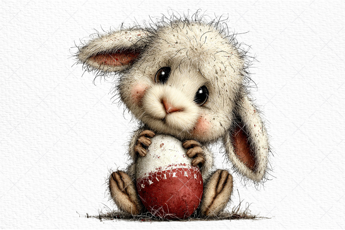Whimsical Easter Farm Animals PNG, an Illustration by Craft Nest (Photo 11 of 11)