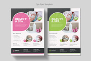 Spa & Beauty Care Flyer Template, a Flyer Template by Pixelpick (Thumbnail 2 of 11)