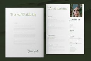 CV And Resume Layout