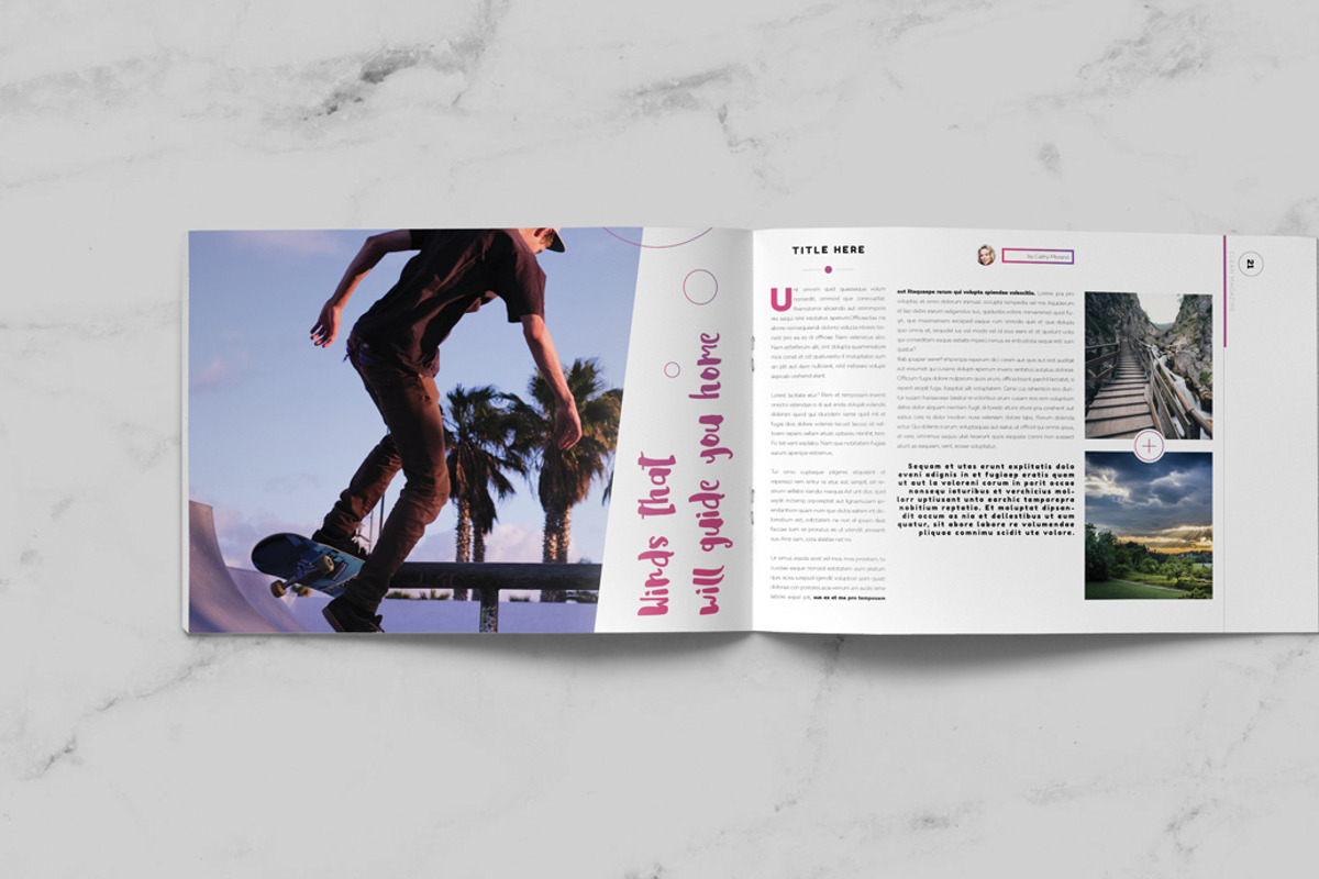 Magenta Brochure, a Brochure Template by Kahuna Design (Photo 8 of 12)