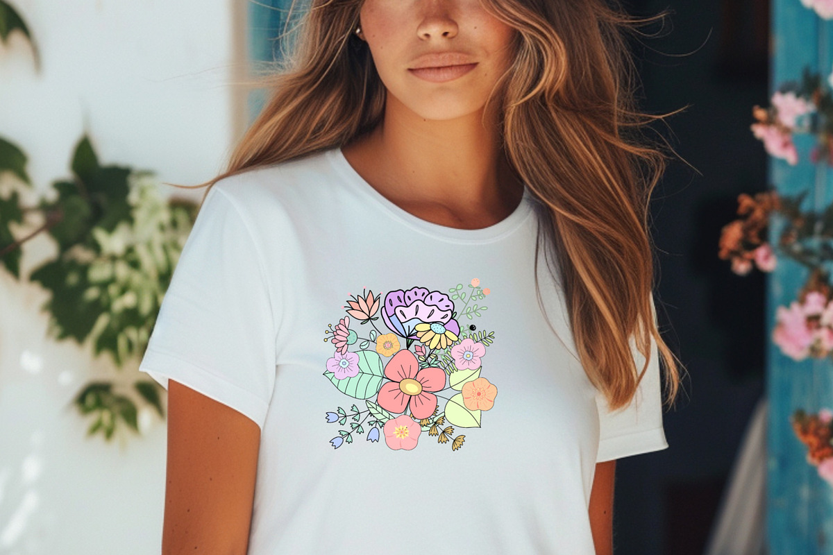 Lovely Floral Doodles, a Brush Add-On by Sense Library (Photo 26 of 30)