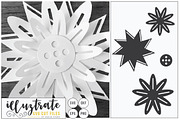 3d Flower SVG Bundle, an Illustration by illuztrate (Thumbnail 4 of 12)