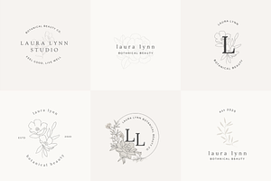 Hand Drawn Botanical Logo & Branding