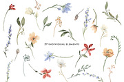 Wildflowers and Butterflies, an Illustration by Graphic Blue Bird (Thumbnail 3 of 5)