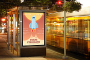 Launch Event Rocket Poster, a Flyer Template by VectorBurn (Thumbnail 4 of 5)