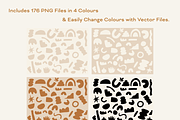 Abstract Art Shapes Graphic Elements, an Object Graphic by Leigh the Studio (Thumbnail 9 of 10)