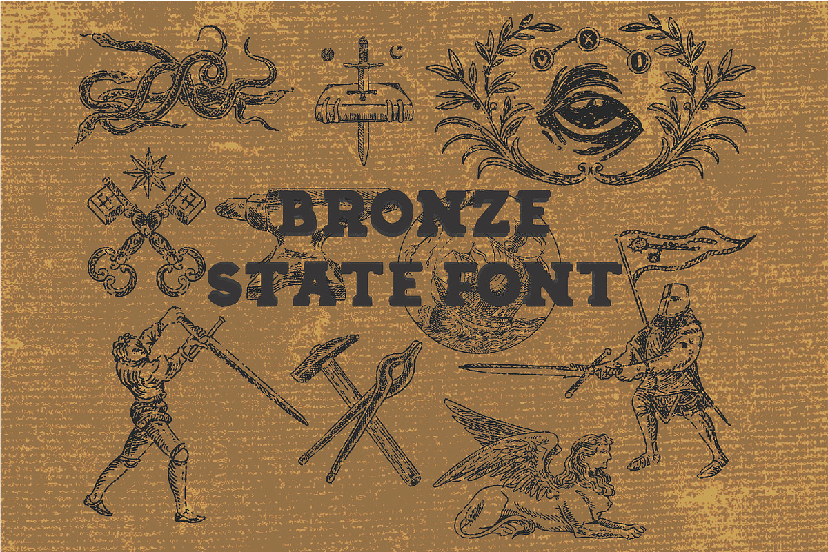 Hand-Drawn Medieval Vector Bundle, a Decorative Illustration by Rusted Works (Photo 7 of 7)