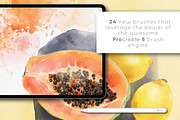 EVERYTHING WATERCOLOUR for Procreate, a Brush Add-On by UPROOT (Thumbnail 2 of 22)