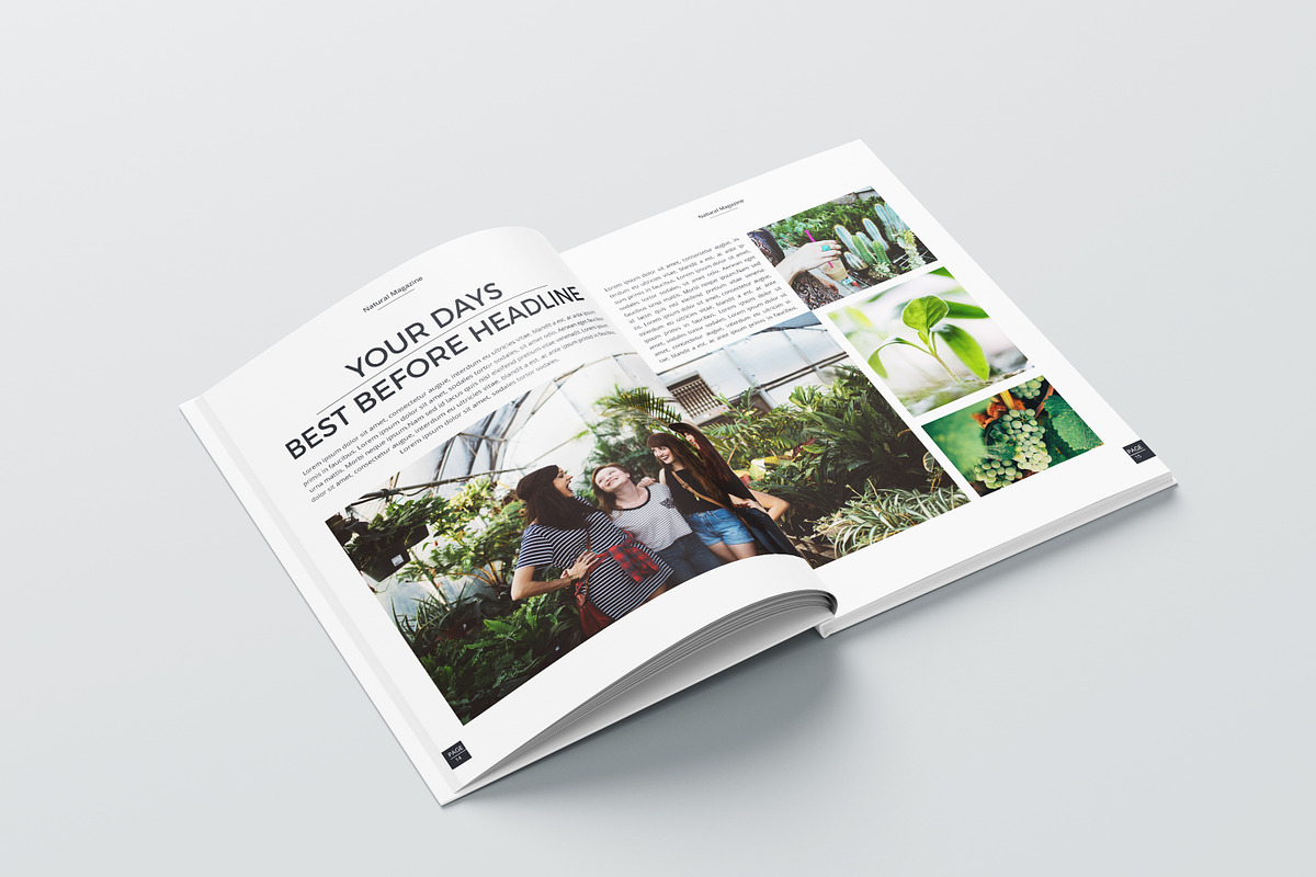 Magazine Layout Template, a Magazine Template by obidullah_01 (Photo 10 of 14)