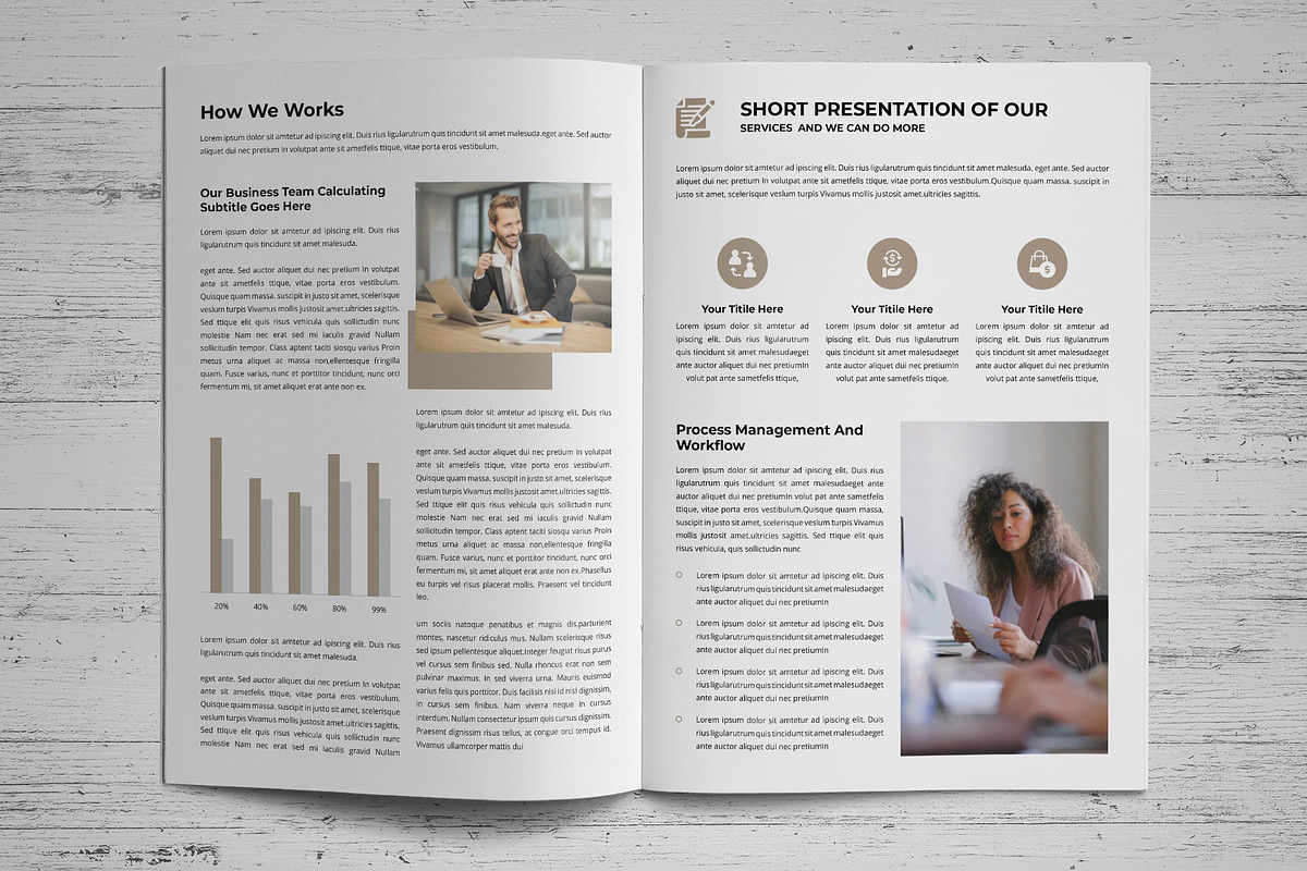 Project Proposal Brochure, a Brochure Template by SamiSimply7 (Photo 7 of 9)