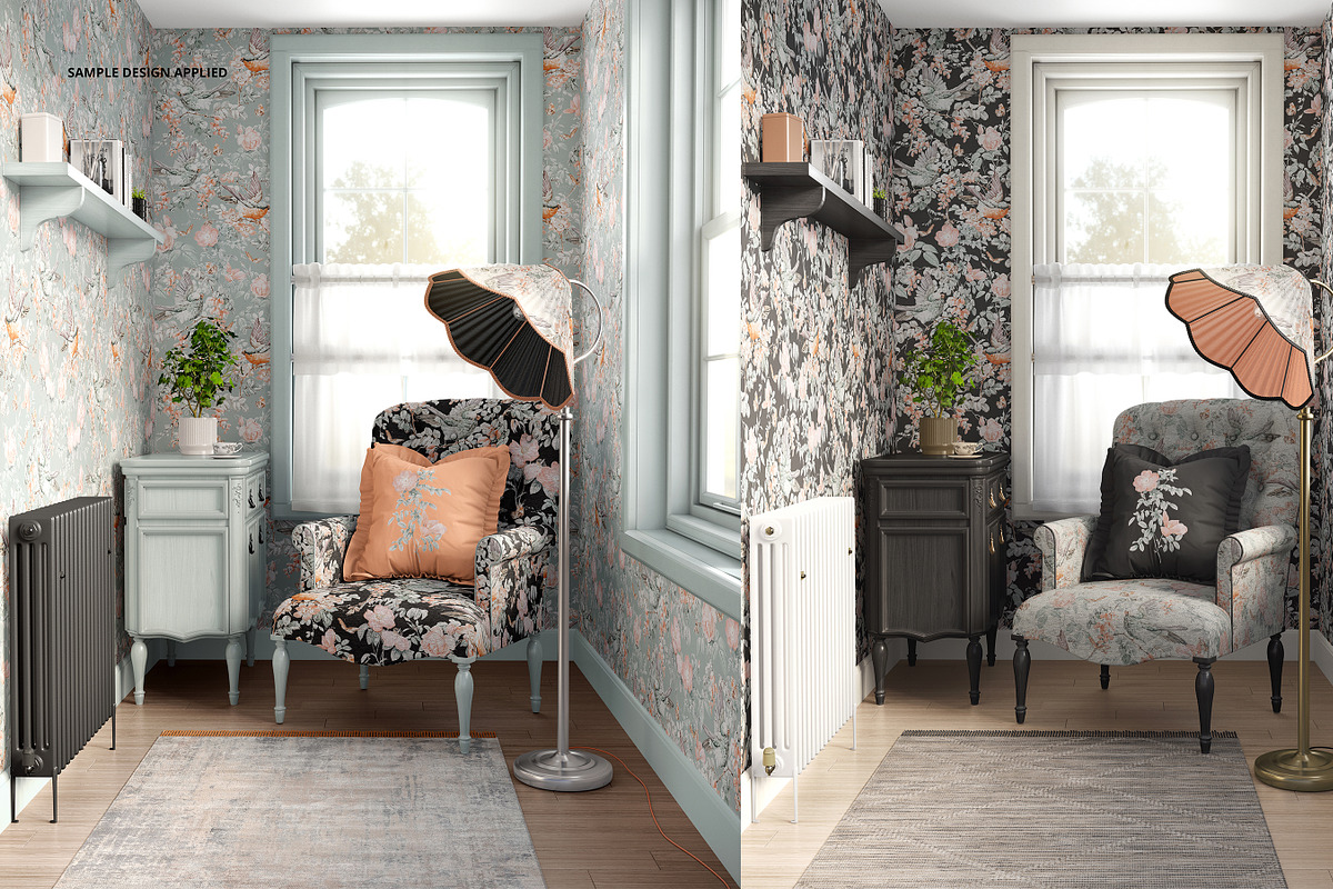 Reading Corner with Armchair Mockup, a Mockup by creatsy5 (Photo 4 of 6)