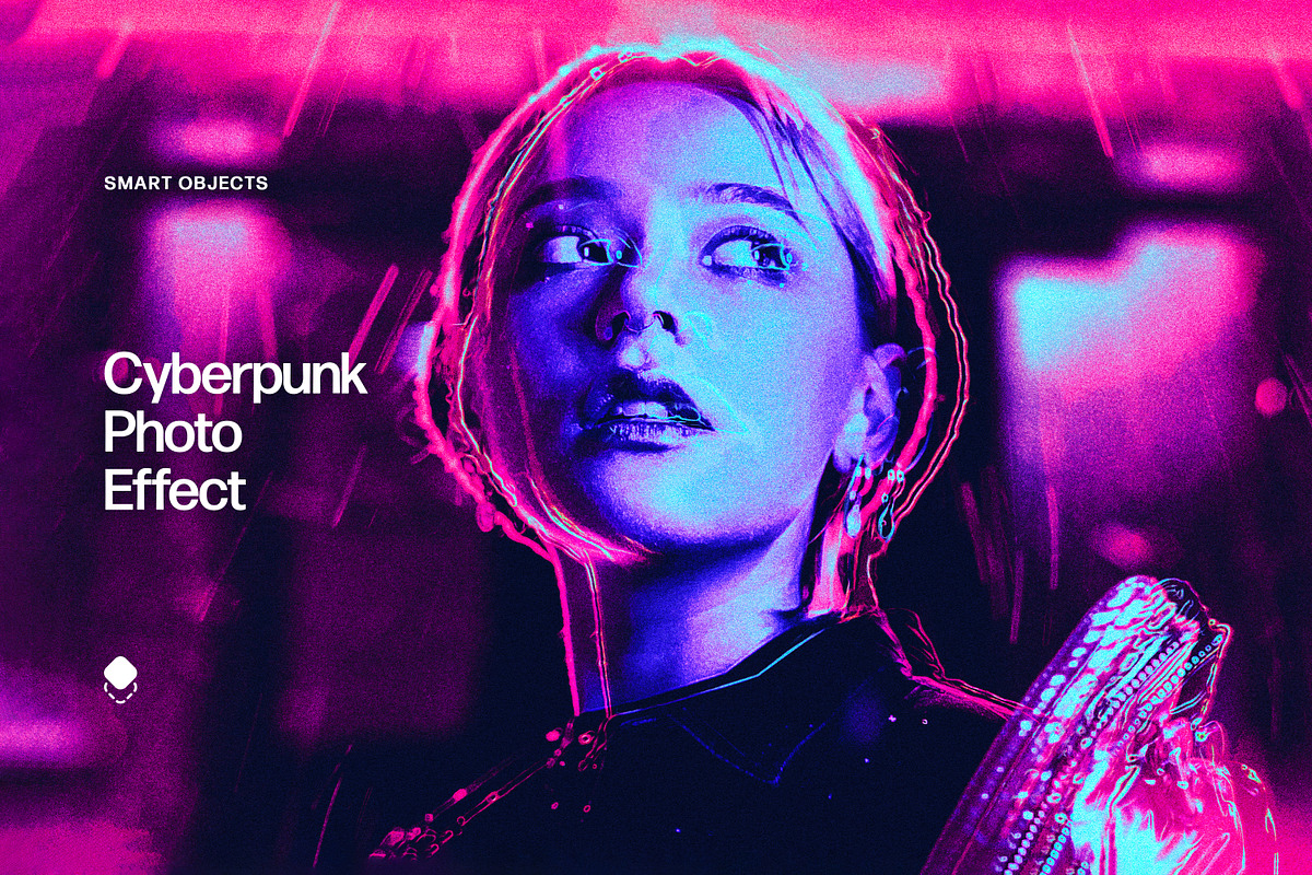 Cyberpunk Photoshop Effects Bundle, a Layer Style Add-On by pixelbuddha.net (Photo 4 of 53)