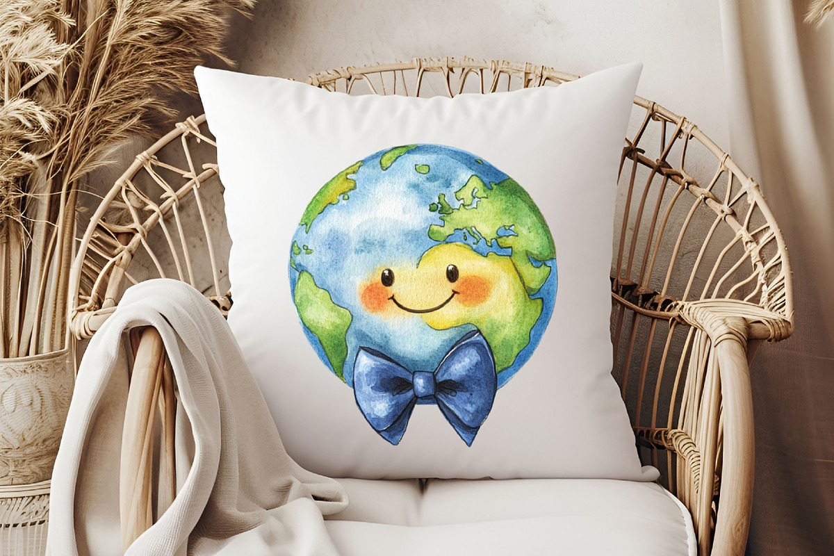 Cute Space Clipart, Space Birthday, an Illustration by Pixels.Craft (Photo 4 of 7)