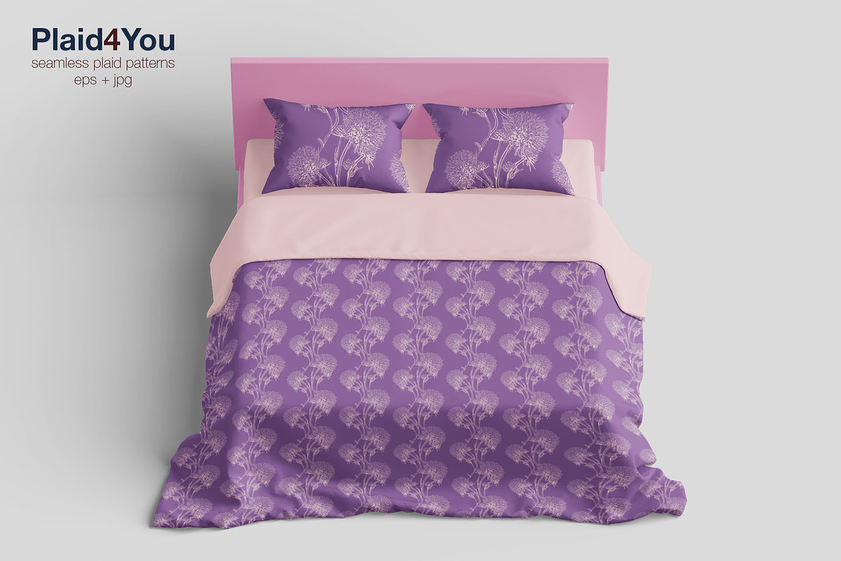 Floral Pattern & Flower Print, a Pattern Graphic by Plaid4You (Photo 11 of 12)