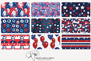80 Independence Day seamless pattern, a Pattern Graphic by Poppy Lane Studio (Thumbnail 9 of 11)