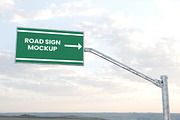 Road Sign Mockup, an Advertising Mockup by swsi-studio (Thumbnail 3 of 5)